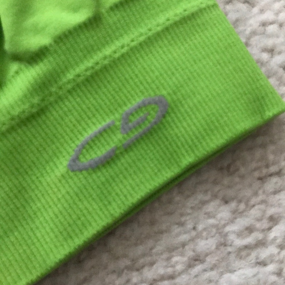 LOT 3 Champion Racerback Seamless Hot Pink/Neon Yellow/Lime Green Sports Bras - Picture 9 of 12